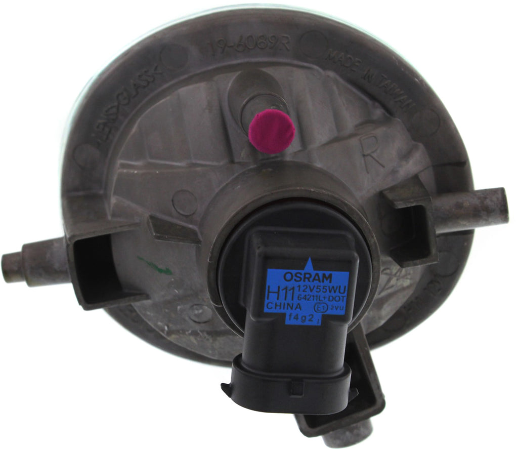MAZDA 6 11-15/MAZDA 3 14-16/MX-5 13-15/CX-5 13-16 FRONT FOG LAMP RH, Assembly, Smoked Lens, Conv/HB/Sdn/SUV