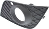 M-CLASS 08-11 FRONT FOG LAMP MOLDING LH, Textured Black, w/o Sport Pkg, AMG Styling Pkg and Curve Lighting