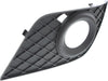 M-CLASS 08-11 FRONT FOG LAMP MOLDING LH, Textured Black, w/o Sport Pkg, AMG Styling Pkg and Curve Lighting