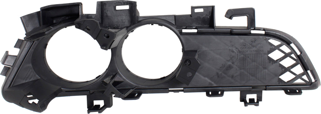 E-CLASS 10-13 FRONT FOG LAMP MOLDING LH, Primed, w/o AMG Pkg. and Cornering Lamps, w/ DL, Convertible/Coupe