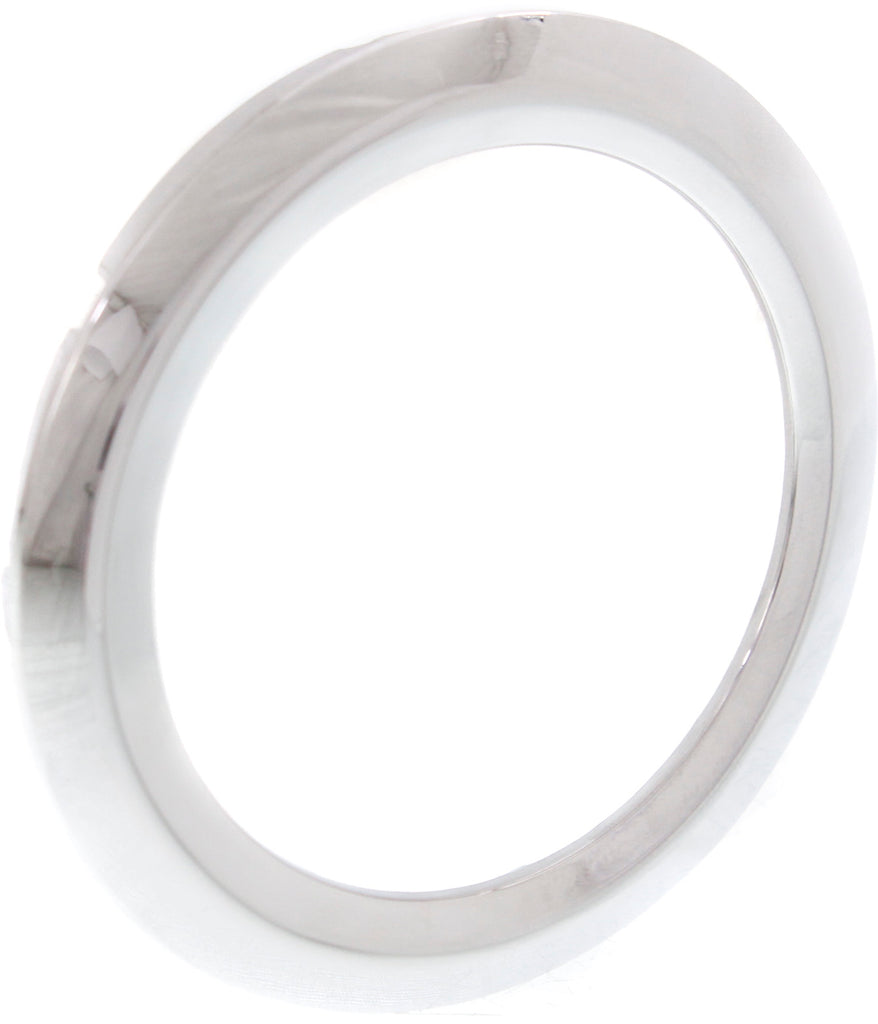 E-CLASS 10-13 FRONT FOG LAMP MOLDING RH, Chrome, w/o AMG Pkg., w/ DL, Sedan/Wgn(=RH Convertible/Coupee w/ AMG, w/o DL)
