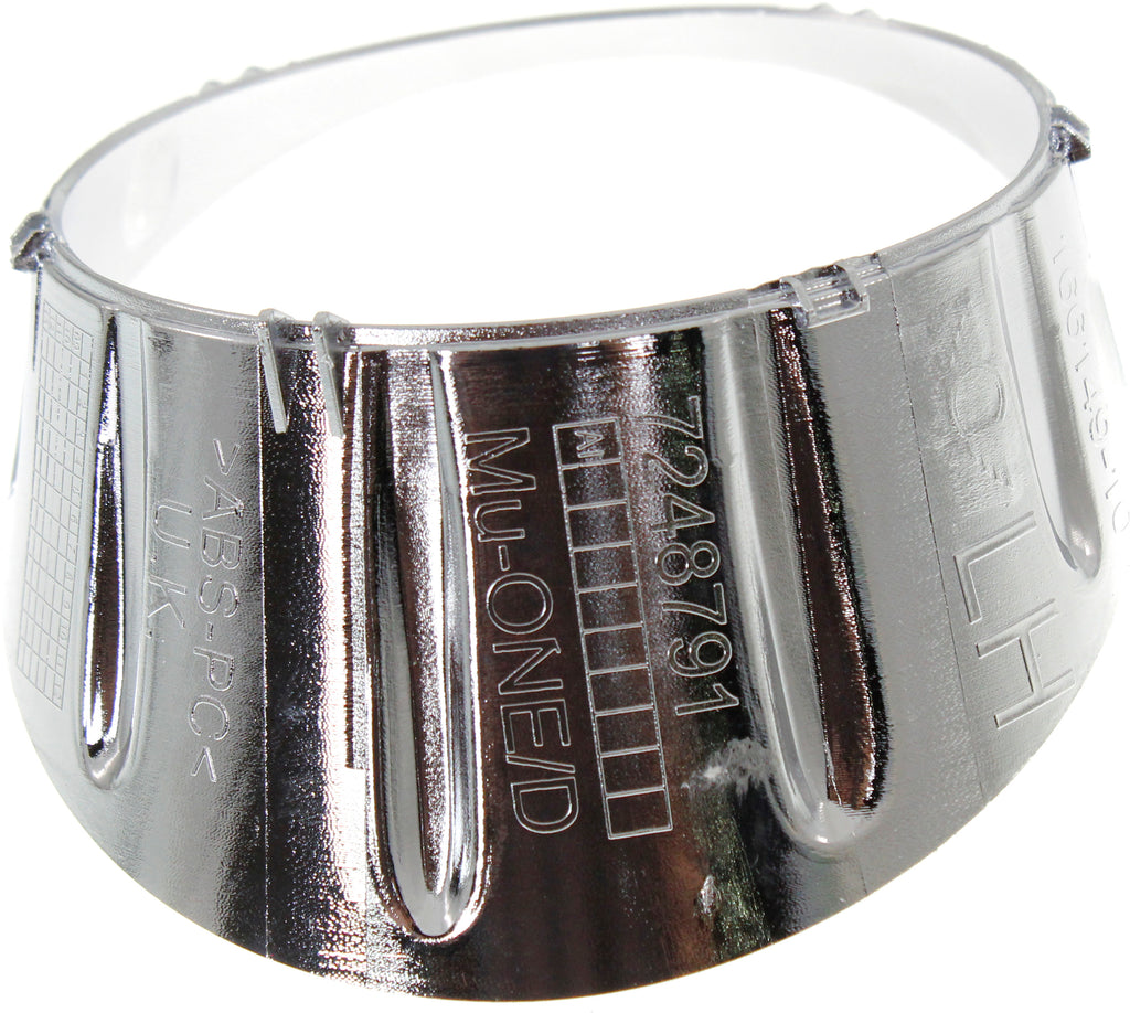 COOPER 11-15 FRONT FOG LAMP MOLDING RH, Chrome, w/o JCW Pkg, Base Model, Convertible/Coupee/(HB 11-13)/Wgn
