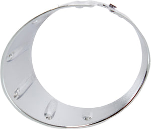 COOPER 11-15 FRONT FOG LAMP MOLDING LH, Chrome, w/o JCW Pkg, Base Model, Convertible/Coupee/(HB 11-13)/Wgn