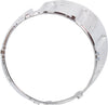 COOPER 11-15 FRONT FOG LAMP MOLDING LH, Chrome, w/o JCW Pkg, Base Model, Convertible/Coupee/(HB 11-13)/Wgn