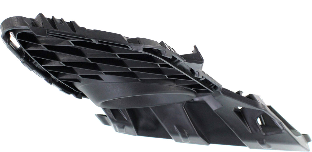 MAZDA 3 12-13 FRONT FOG LAMP MOLDING RH, Primed, Smooth Black, w/ Fog Light Hole, Hatchback/Sedan