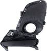 MAZDA 3 12-13 FRONT FOG LAMP MOLDING RH, Primed, Smooth Black, w/ Fog Light Hole, Hatchback/Sedan