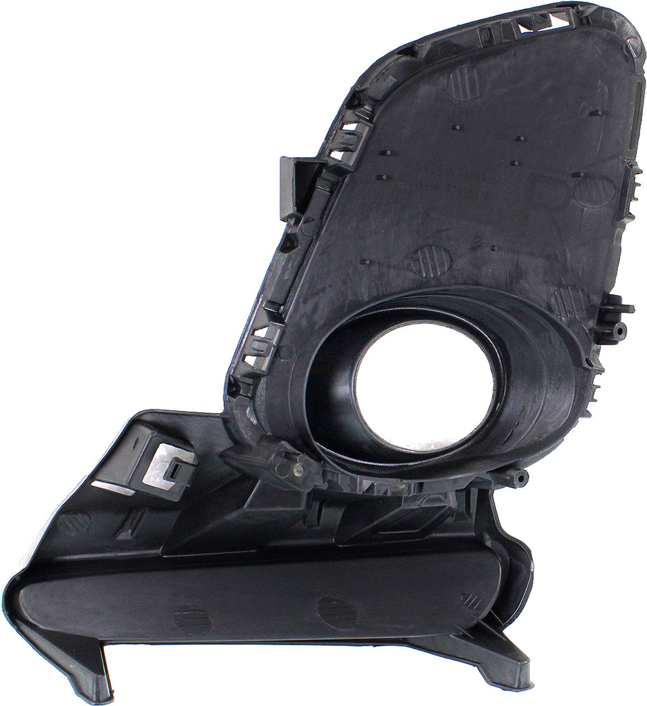 MAZDA 3 12-13 FRONT FOG LAMP MOLDING RH, Primed, Smooth Black, w/ Fog Light Hole, Hatchback/Sedan