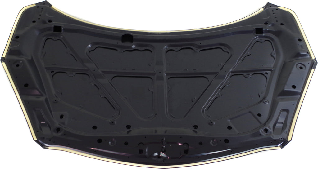 MAZDA 3 10-13 HOOD, Steel, 2.0L/2.5L Eng.,w/ Windshield Washer Holes - CAPA