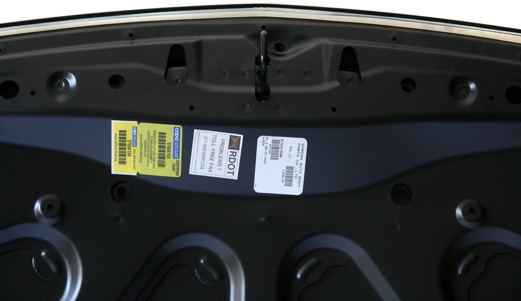 MAZDA 3 10-13 HOOD, Steel, 2.0L/2.5L Eng.,w/ Windshield Washer Holes - CAPA