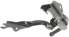 MAZDA 3 07-09 HOOD HINGE LH, w/ Turbo, Hatchback