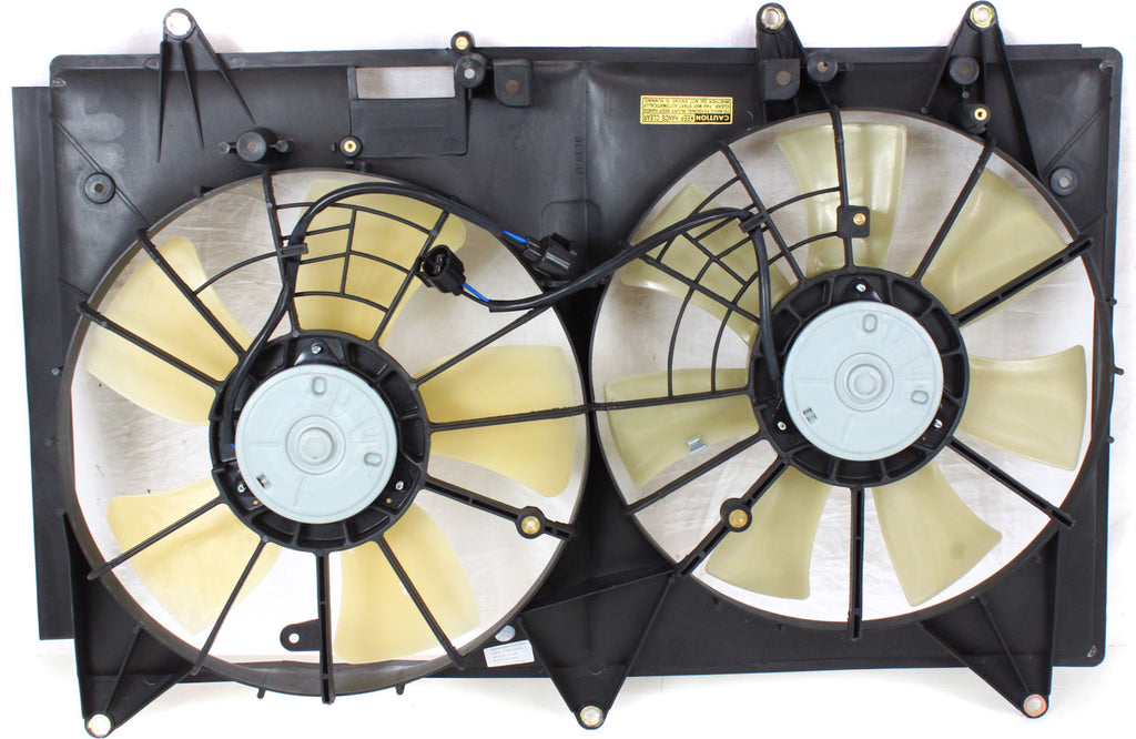 CX-7 07-09 RADIATOR FAN ASSEMBLY, w/o Control module