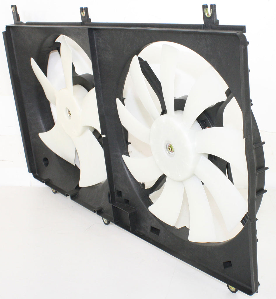 GALANT 04-05/09-12 RADIATOR FAN ASSEMBLY, Dual Fan, 2.4L Eng., (w/o Calif Emission, 09-11)