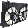 CX-5 13-16 RADIATOR FAN ASSEMBLY, Dual Fan