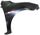 MAZDA 3 10-11 FRONT FENDER RH, Primed, Hatchback (2.0L/2.5L Eng.)/Sedan, w/ Stone Guard and Side Signal Light