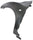 MAZDA 3 10-11 FRONT FENDER LH, Primed, Hatchback (2.0L/2.5L Eng.)/Sedan, w/ Stone Guard and Side Signal Light