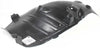 S-CLASS 03-06 FRONT FENDER LINER LH, Front Section, AWD