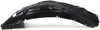 RX-8 09-11 FRONT FENDER LINER LH, Rear Section