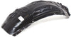 RX-8 09-11 FRONT FENDER LINER LH, Rear Section