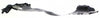 CLK-CLASS 98-03 FRONT FENDER LINER RH, Rear Section, Coupe, w/ Sport Package, (208) Chassis