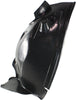 R-CLASS 06-10 FRONT FENDER LINER RH, Rear Section