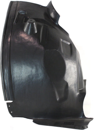 R-CLASS 06-10 FRONT FENDER LINER LH, Rear Section