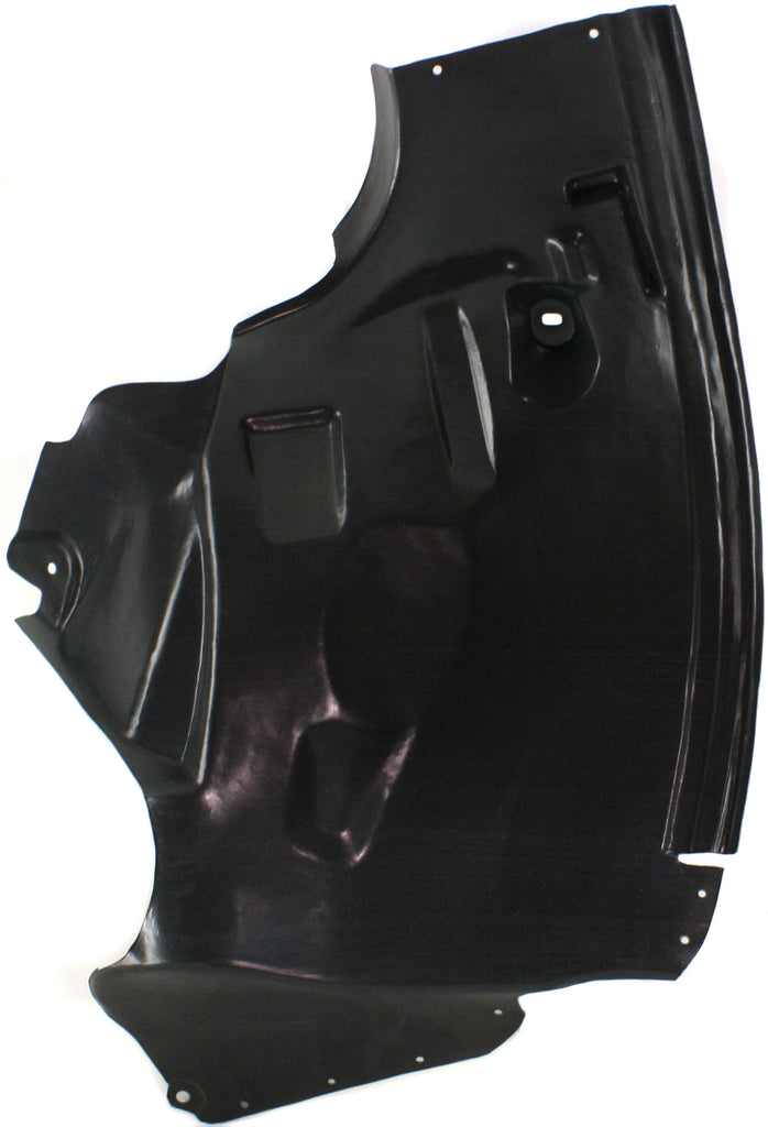 R-CLASS 06-10 FRONT FENDER LINER LH, Rear Section