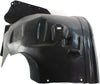 R-CLASS 06-10 FRONT FENDER LINER LH, Rear Section