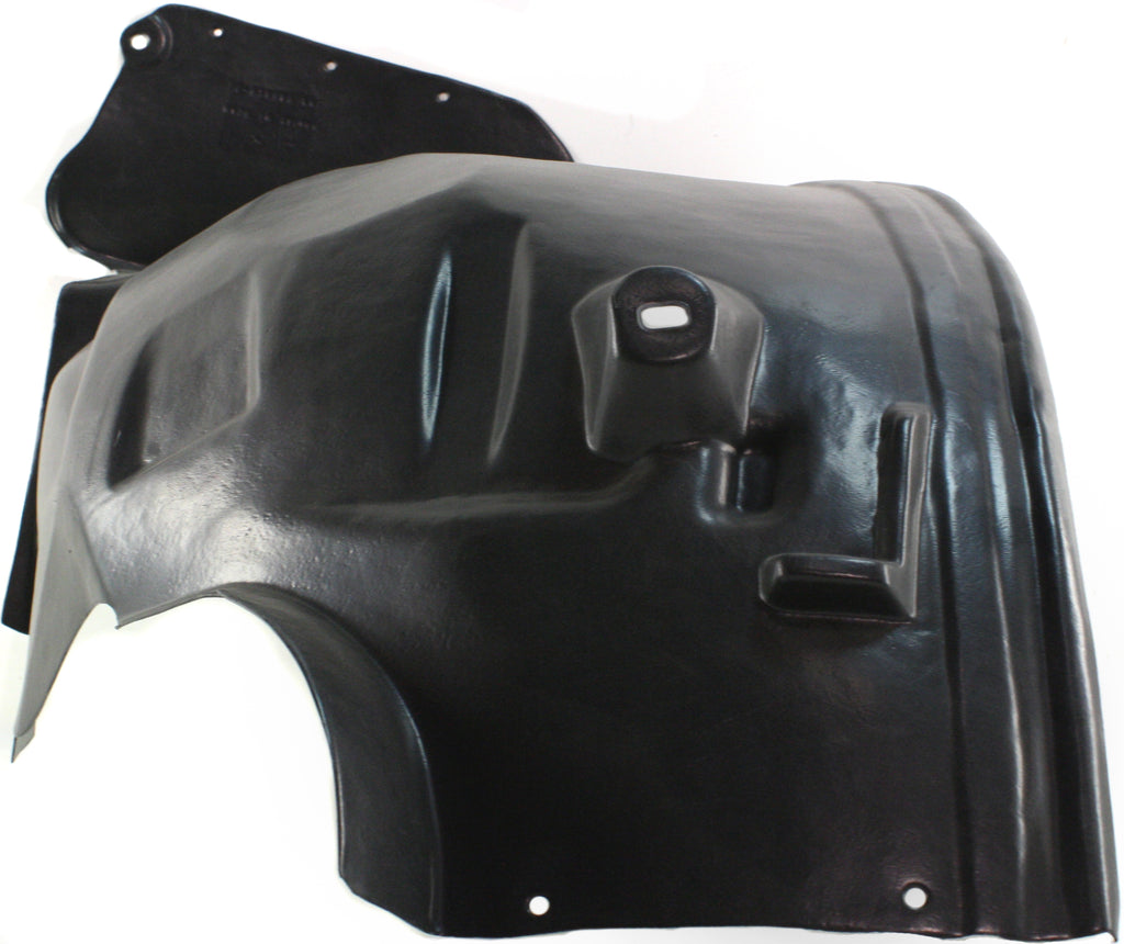 R-CLASS 06-10 FRONT FENDER LINER LH, Rear Section
