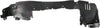 CLK-CLASS 00-02 FRONT FENDER LINER LH, Rear Section, Coupe, w/o Sport Package, (208) Chassis