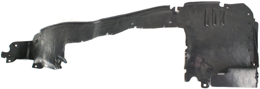 CLK-CLASS 00-02 FRONT FENDER LINER LH, Rear Section, Coupe, w/o Sport Package, (208) Chassis