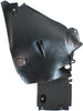 S-CLASS 07-13 FRONT FENDER LINER RH, Rear Section