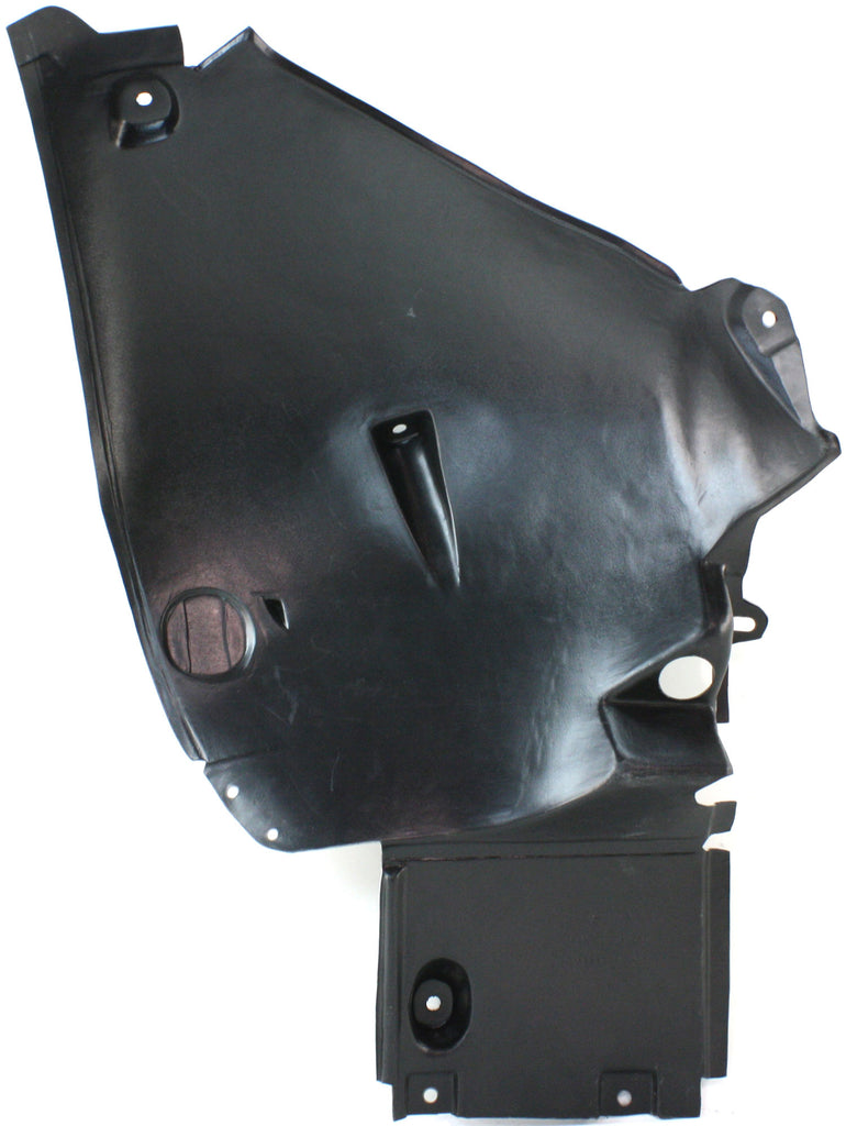 S-CLASS 07-13 FRONT FENDER LINER RH, Rear Section