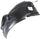 C-CLASS 01-07 FRONT FENDER LINER RH, Front Upper Section, Sedan/Wagon