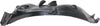 COOPER 09-15 FRONT FENDER LINER LH, (Cpe w/JC Works Pkg)/(Conv w/Aero and JC Works Pkg)/(Wgn 11-14)