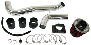 ECLIPSE 00-05 COLD AIR INTAKE, Kit, Polished, 2-Piece Intake Tube, w/o MAF Sensor Hole