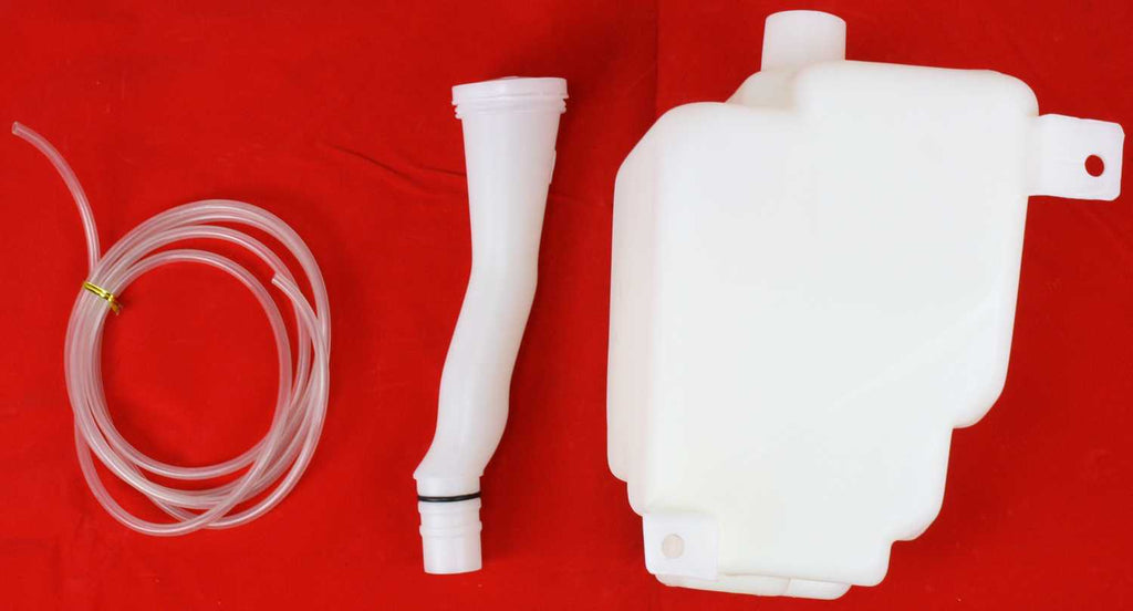 PROTEGE 99-01 WASHER RESERVOIR, Assy, w/ Pump and Cap, 2.2L Liter Tank, Sedan