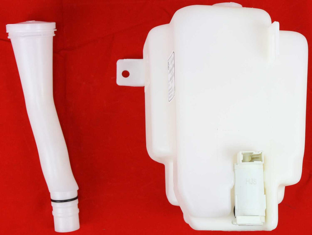 PROTEGE 99-01 WASHER RESERVOIR, Assy, w/ Pump and Cap, 2.2L Liter Tank, Sedan