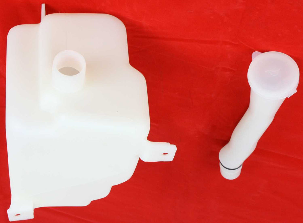 PROTEGE 99-01 WASHER RESERVOIR, Assy, w/ Pump and Cap, 2.2L Liter Tank, Sedan