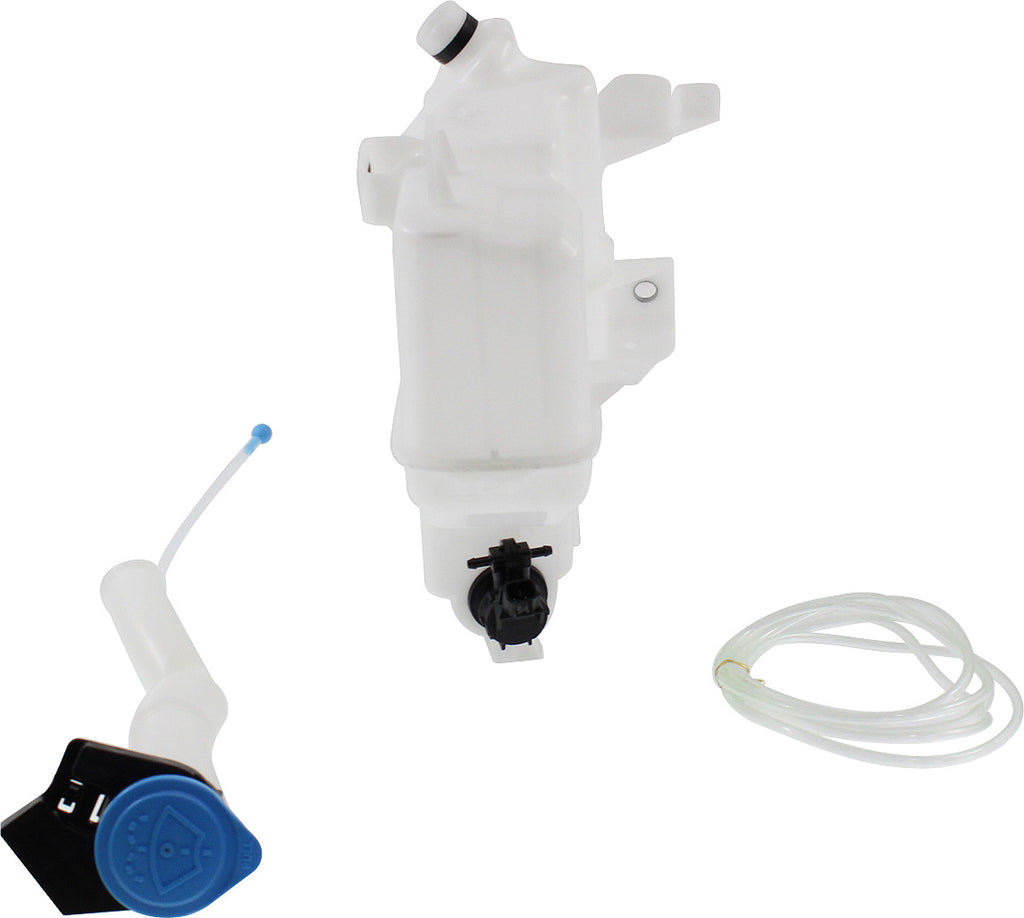 MAZDA 3 14-18 WASHER RESERVOIR, Assy, Large Tank, w/ Pump, Cap, Sensor and Inlet, Hatchback, Japan Built Vehicle