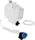MAZDA 3 14-18 WASHER RESERVOIR, Assy, Large Tank, w/ Pump, Cap, Sensor and Inlet, Hatchback, Japan Built Vehicle