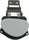 C-CLASS 02-04 HEADLIGHT WASHER COVER RH, Primed-Gray, Coupe
