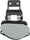 C-CLASS 02-04 HEADLIGHT WASHER COVER RH, Primed-Gray, Coupe