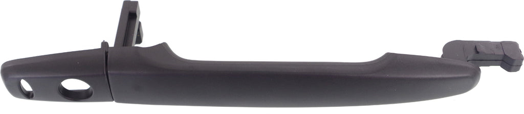 OUTLANDER 07-13/LANCER 08-17 FRONT EXTERIOR DOOR HANDLE LH, Prmd Blk, Handle+Cover, w/ Keyhole, w/ Smart Entry
