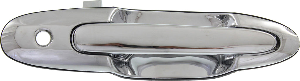 MPV 00-06 FRONT EXTERIOR DOOR HANDLE RH, All Chrome, w/ Keyhole