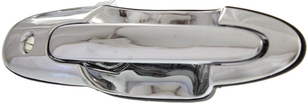 MPV 00-06 FRONT EXTERIOR DOOR HANDLE RH, All Chrome, w/ Keyhole