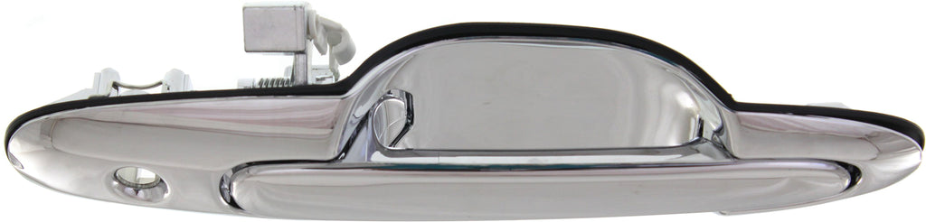 MPV 00-06 FRONT EXTERIOR DOOR HANDLE RH, All Chrome, w/ Keyhole
