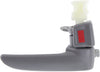 MAZDA 3 04-09 FRONT INTERIOR DOOR HANDLE RH, Gray, Plastic (=REAR)