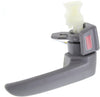 MAZDA 3 04-09 FRONT INTERIOR DOOR HANDLE RH, Gray, Plastic (=REAR)