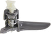 MAZDA 3 04-09 FRONT INTERIOR DOOR HANDLE RH, Gray, Plastic (=REAR)