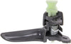 MAZDA 3 04-09 FRONT INTERIOR DOOR HANDLE LH, Gray, Plastic (=REAR)